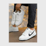 حذاء سنيكرز رجالى فوندي جلد إسكاي مستورد ونعل PVC حقن الوان متعددة جميع المواسم من لابتوب - sb64