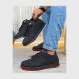 حذاء سنيكرز رجالى فوندي جلد إسكاي مستورد ونعل PVC حقن الوان متعددة جميع المواسم من لابتوب - sb76