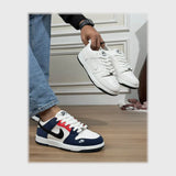 حذاء سنيكرز رجالى فوندي جلد إسكاي مستورد ونعل PVC حقن الوان متعددة جميع المواسم من لابتوب - sb85