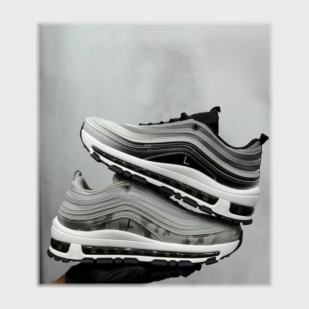 حذاء سنيكرز رجالي مقاس خاص فوندي جلد إسكاي مستورد ونعل PVC حقن الوان متعددة Stock Shoes من ستوك - sk-110