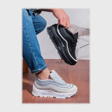 حذاء سنيكرز رجالى فوندي إسكاي مستورد ونعل PVC حقن الوان متعددة جميع المواسم من ان ستايل - sr-01-3