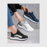 حذاء سنيكرز حريمى فوندي إسكاي مستورد ونعل PVC حقن الوان متعددة جميع المواسم من ان ستايل - sr236