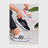 حذاء سنيكرز حريمى فوندي إسكاي مستورد ونعل PVC حقن الوان متعددة جميع المواسم من ان ستايل - sr505