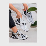 حذاء سنيكرز حريمى فوندي إسكاي مستورد ونعل PVC حقن الوان متعددة جميع المواسم من ان ستايل - sr515