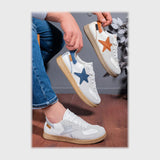 حذاء سنيكرز رجالى فوندي إسكاي مستورد ونعل PVC حقن الوان متعددة جميع المواسم من ان ستايل - sr518