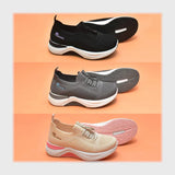 حذاء سنيكرز حريمى فوندي تريكو خيط مستورد ونعل PVC حقن الوان متعددة جميع المواسم من باندا - ss228