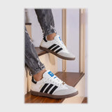 حذاء سنيكرز رجالى فوندي خيط مستورد ونعل PVC حقن الوان متعدده كل المواسم من طوكيو - sx-1