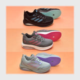 حذاء سنيكرز حريمى فوندي تريكو خيط مستورد ونعل PVC حقن الوان متعددة جميع المواسم من باندا - th20