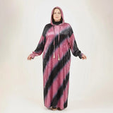 اسدال موج البحر حريمي قطيفه الوان متعددة شتوي من ايه ال واي - T-53