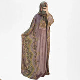 ملحفة رسومات حريمي قطيفه فرنساوي مضلع كشمير شتوي من ايه ال واي - 32512-CA