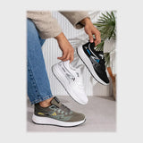 حذاء سنيكرز رجالى فوندي تريكو خيط مستورد ونعل PVC حقن الوان متعددة جميع المواسم من فيكتور - vrm59