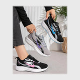 حذاء سنيكرز حريمى فوندي تريكو خيط مستورد ونعل PVC حقن الوان متعددة جميع المواسم من فيكتور - vrw78