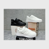 حذاء سنيكرز رجالى فوندي جلد إسكاي مستورد ونعل PVC حقن الوان متعددة جميع المواسم من إس آند كيه يويو ميكس - z-1131n