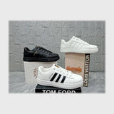 حذاء سنيكرز رجالى فوندي جلد إسكاي مستورد ونعل PVC حقن الوان متعددة جميع المواسم من إس آند كيه يويو ميكس - z-1140