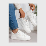 حذاء سنيكرز رجالى فوندي جلد إسكاي مستورد ونعل PVC حقن الوان متعددة جميع المواسم من إس آند كيه يويو ميكس - z-1157