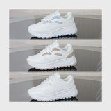 حذاء سنيكرز حريمى فوندي جلد إسكاي مستورد ونعل PVC حقن الوان متعددة جميع المواسم من نيولوك - z25799