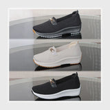 حذاء سنيكرز حريمى فوندي تريكو خيط مستورد ونعل PVC حقن الوان متعددة جميع المواسم من كيو كيو - zb170011