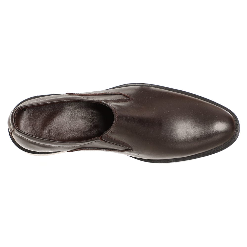 حذاء كلاسيك من سمارت فت رجالي جلد طبيعي، بني (7041128300680)