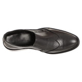 حذاء كلاسيك من سمارت فت رجالي جلد طبيعي، أسود (7041128497288)