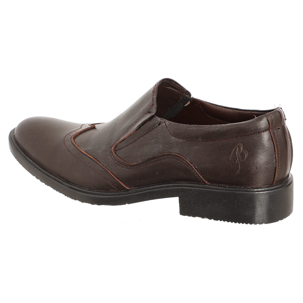 حذاء كلاسيك من سمارت فت رجالي جلد طبيعي، بني (7041129119880)