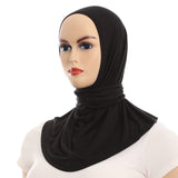 حجاب كويتي من كزابلانكا حريمي قطن سينجل ليكرا، أسود (7007387484296)