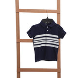 Tendon Polo Shirt for Boys, Cotton - Navy Blue