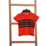 Tendon Polo Shirt for Boys, Cotton - Orange