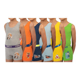 Forma Brand Printed Underwear Set for Boys, Cotton/Elastane - Multicolor