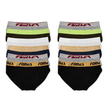 Forma Brand Briefs for Men, Cotton/Elastane - Multicolor