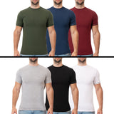 Forma Brand Crew Neck Undershirt for Men, Cotton/Elastane - Multicolor