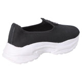 حذاء كاجوال بناتي قماش من سمارت فت، أسود (6937624903816)